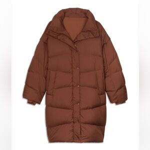 Lululemon oversized down puffer coat